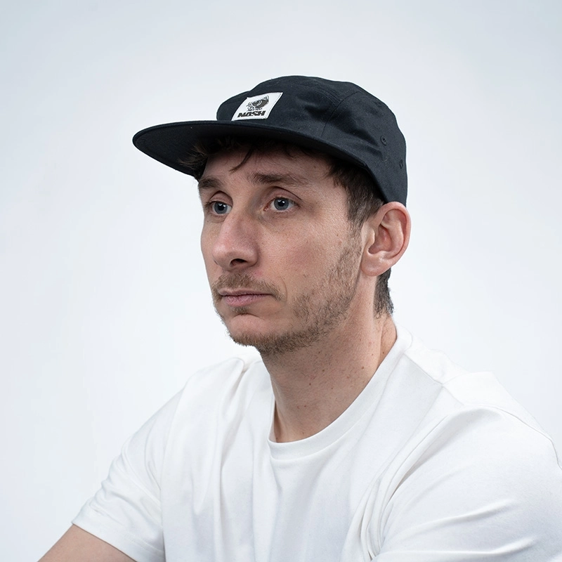 Nash Make It Happen Badge 5 Panel Cap Black